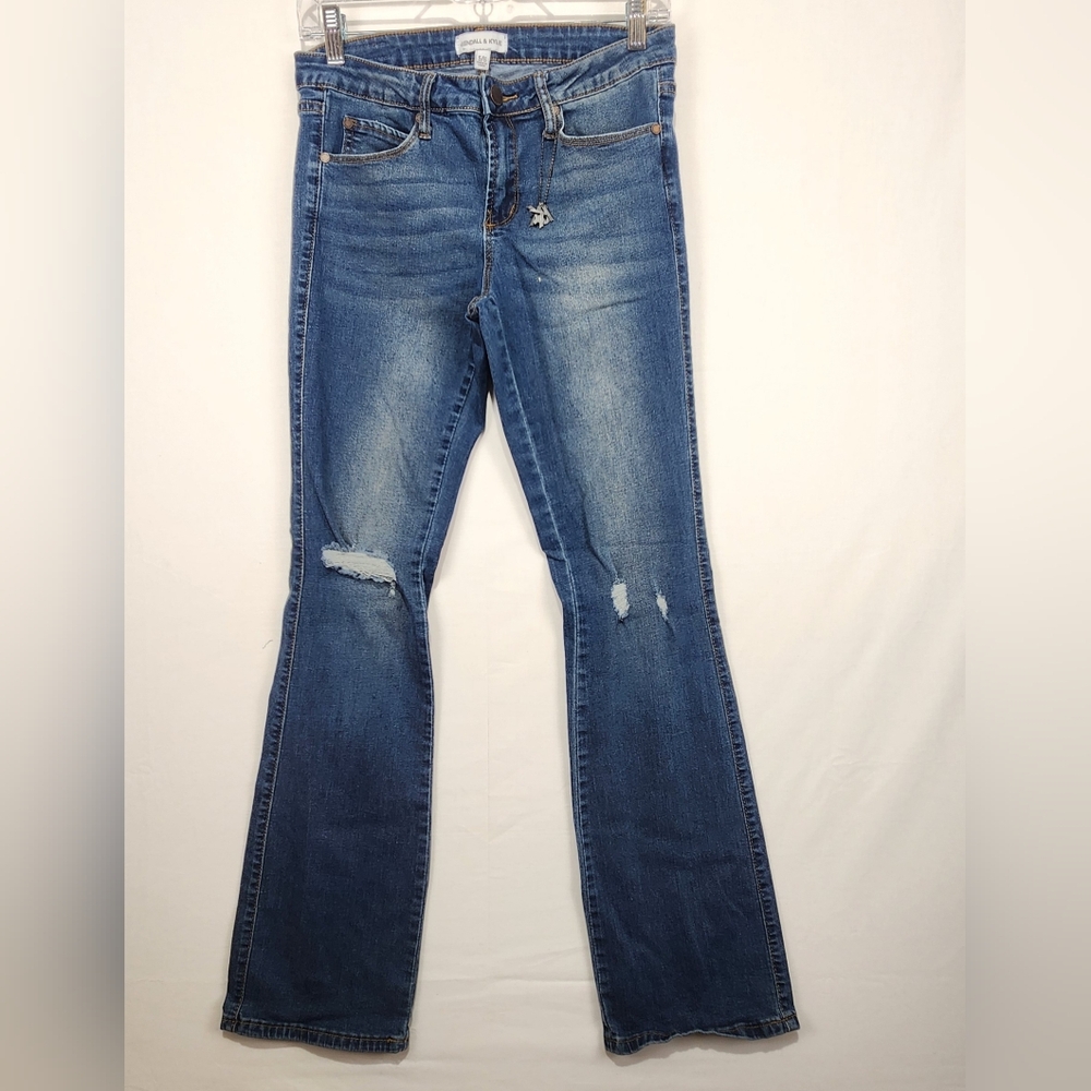 Kendall & Kylie Women's Blue Distressed Jeans Size 5/6